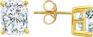 Crislu Cubic Zirconia Stud Earrings