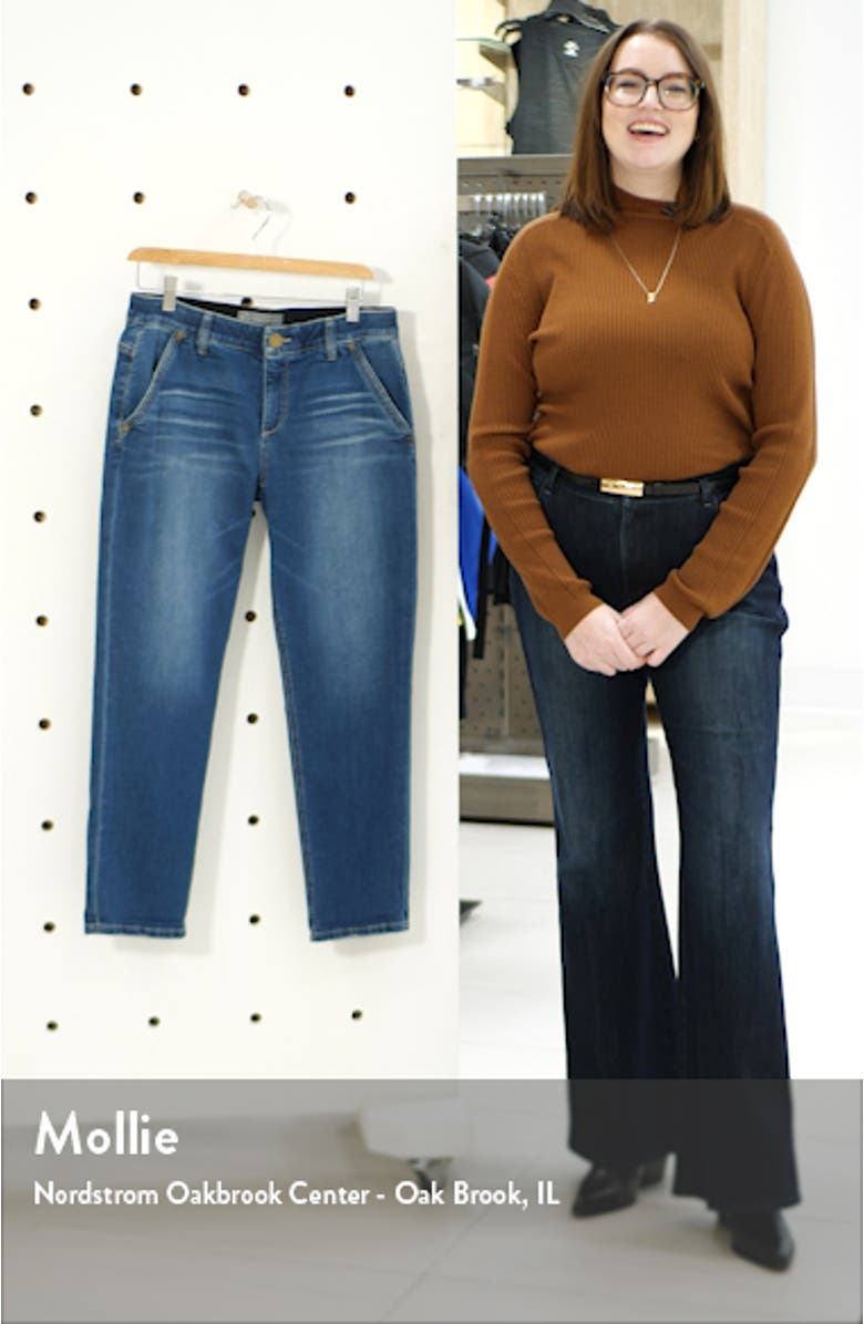 Ab-Solution Straight Leg Jeans, sales video thumbnail
