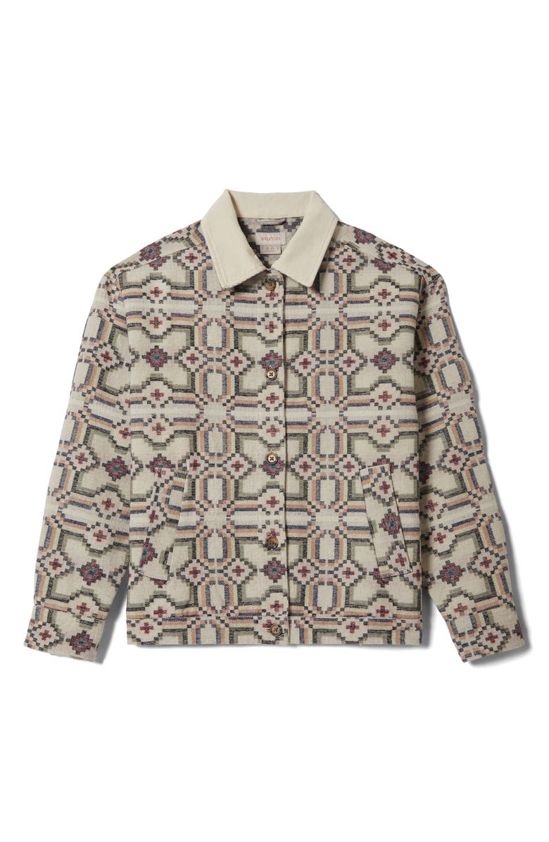 Brixton The Alfama Cotton Jacket, Alternate, color, Digi Tile
