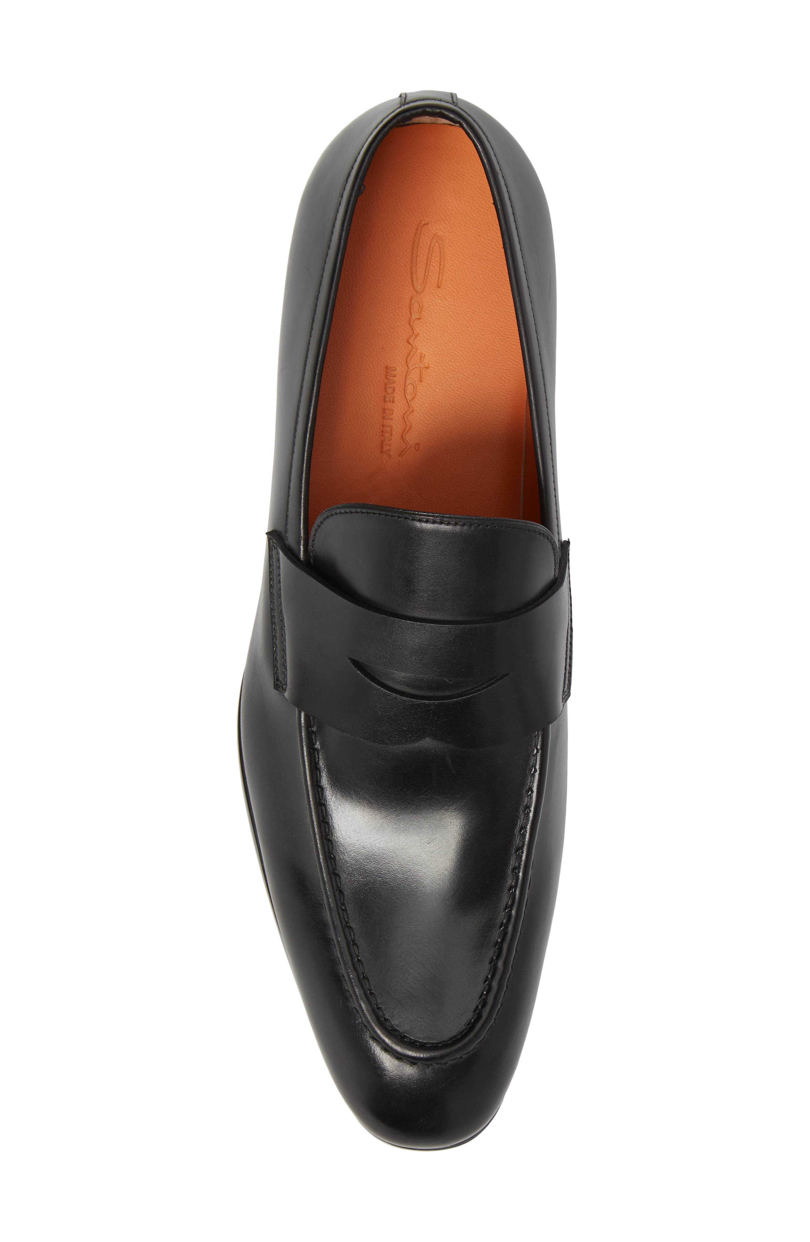 Santoni Gavin Penny Loafer, Alternate, color, 