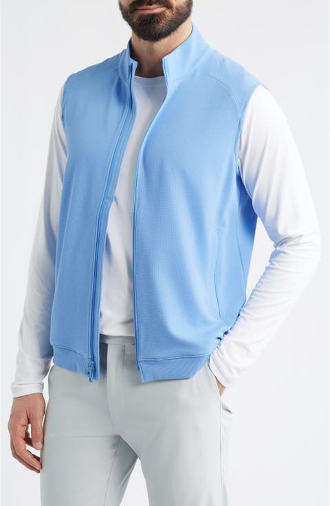 Cradle Piqué Performance Full Zip Vest