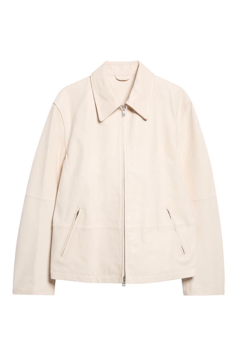 Rework Waxed Suede Jacket, Main, color, DIRTY WHITE