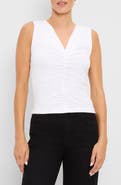 Michael Stars Lune Shirred Front Tank