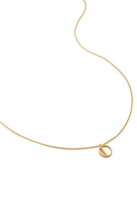 Initial Pendant Necklace