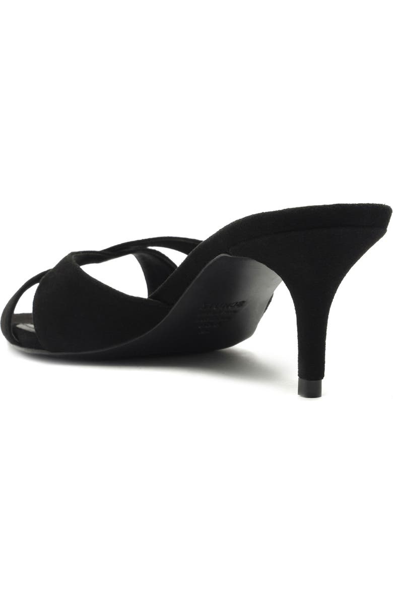 Schutz Hilda Leaf Pointed Toe Sandal, Alternate, color, Black
