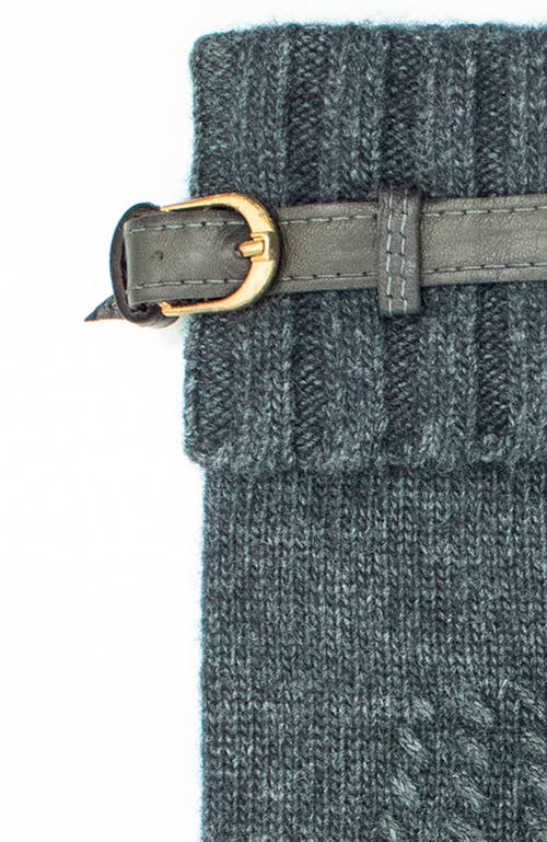 Portolano Gloves With Nappa Belt In Green