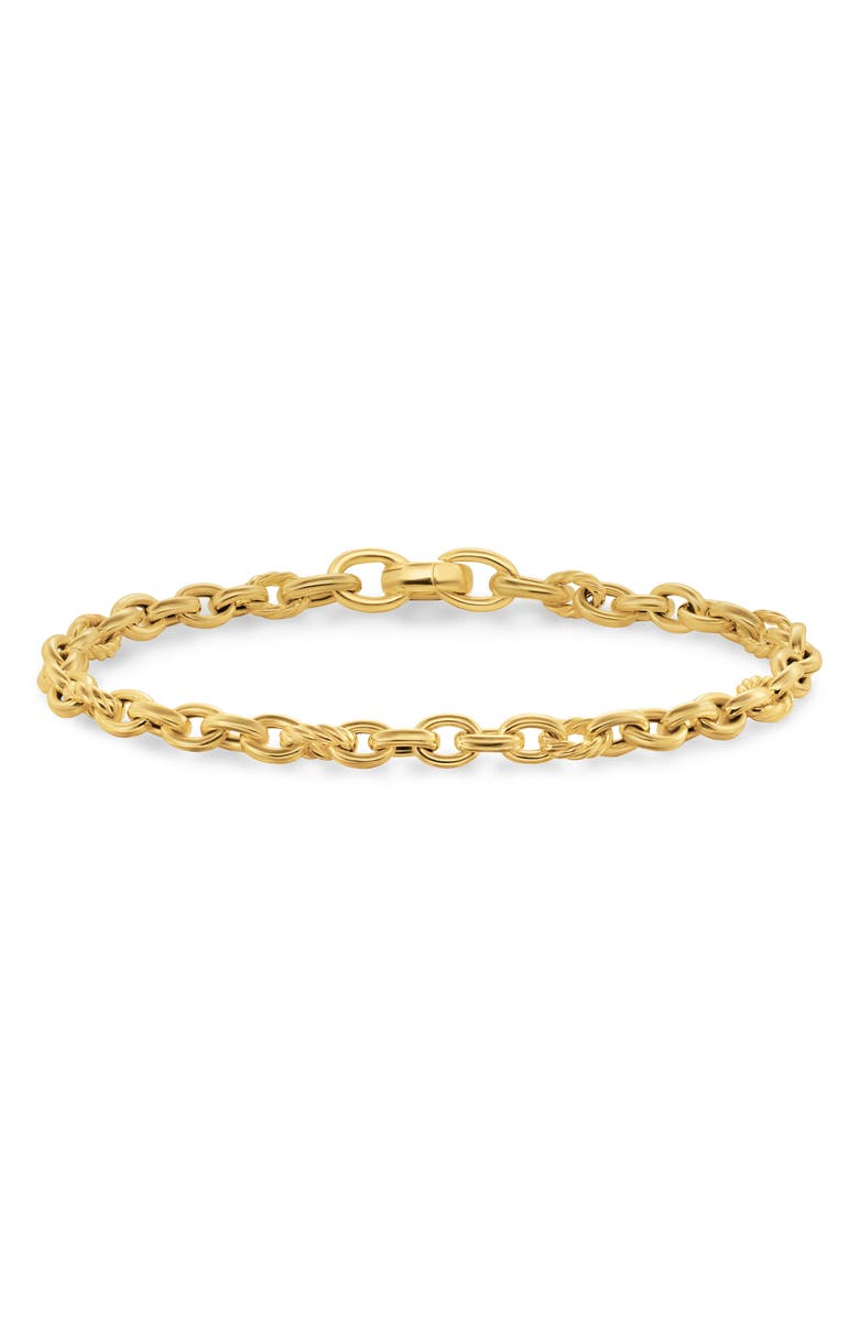 David Yurman DY Mercer<sup>®</sup> Petite Chain Bracelet in 18K Yellow Gold, 4.5mm, Main, color, 18K Gold