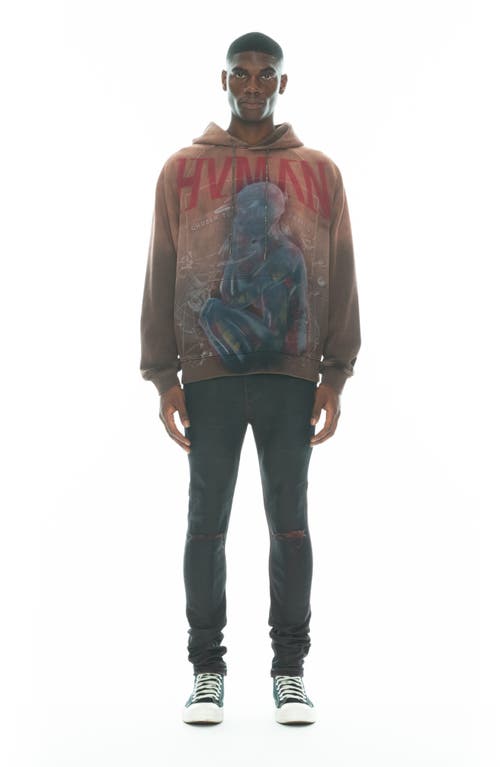 Hvman Graffiti Logo Graphic Hoodie