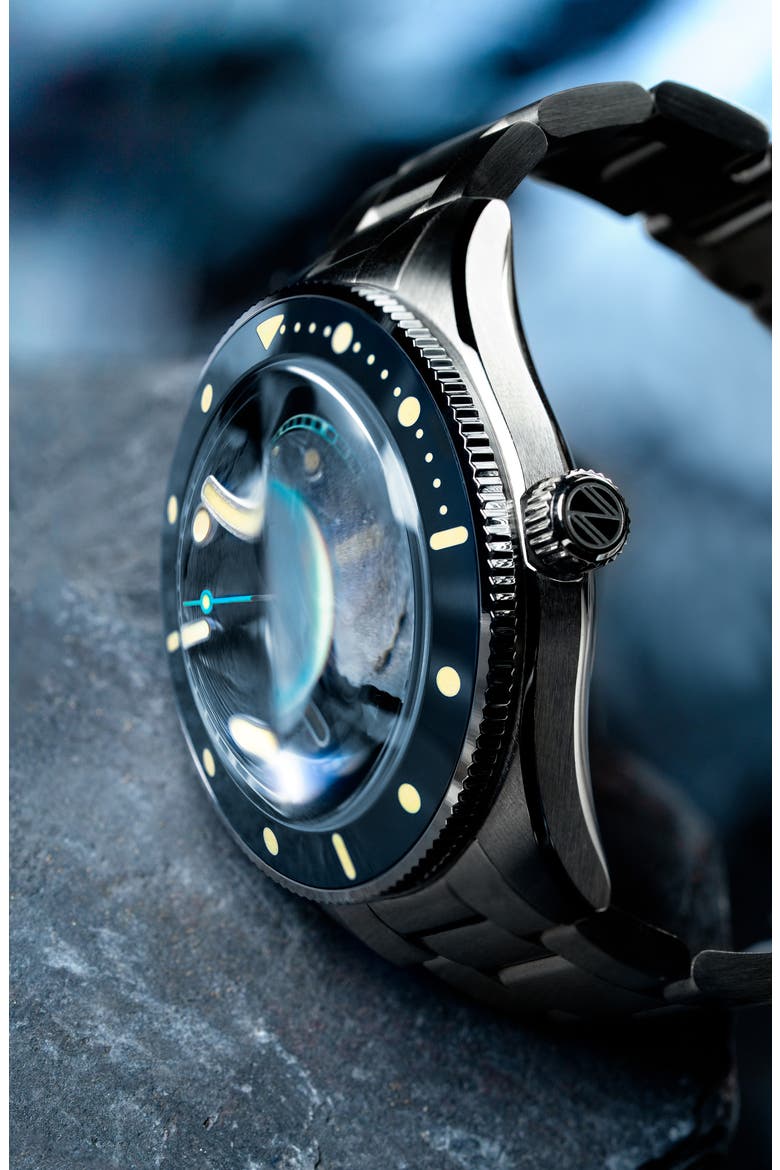 Challenger Automatic Bracelet Watch, 42mm, Alternate, color, GREY