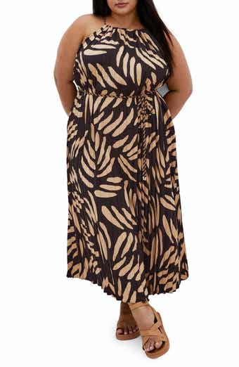 Tatum Pleated Tie Waist Dress
