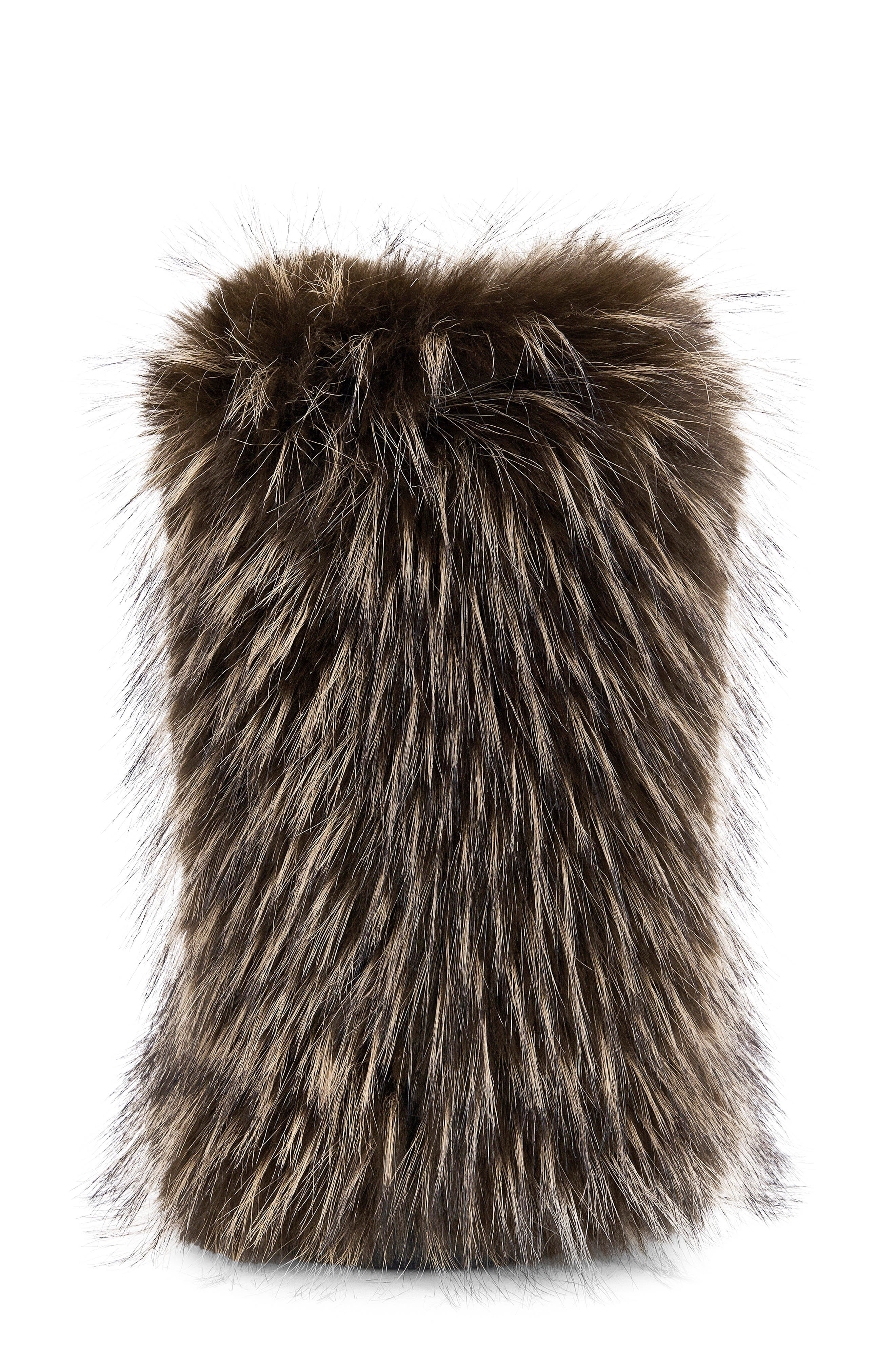 Lenix Faux Fur Boot, Alternate, color, BROWN