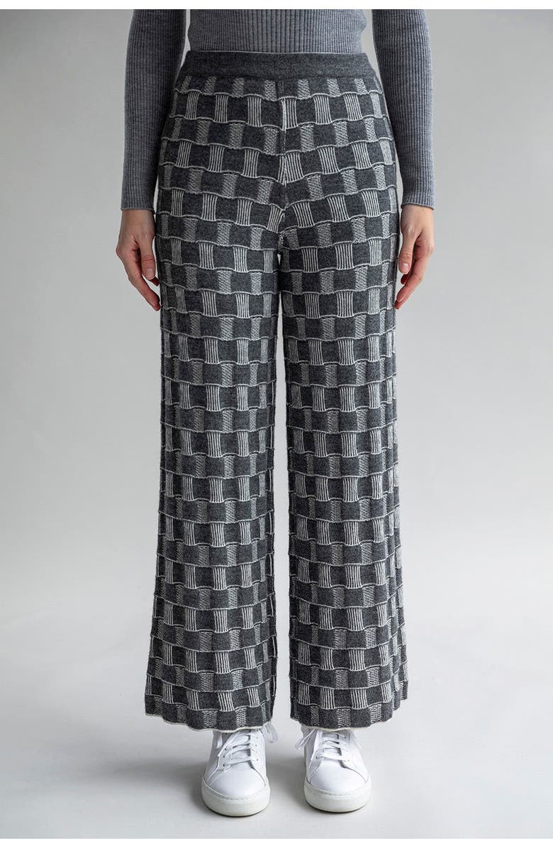 SSKEIN Zoe Trousers, Main, color, Grey Ivory
