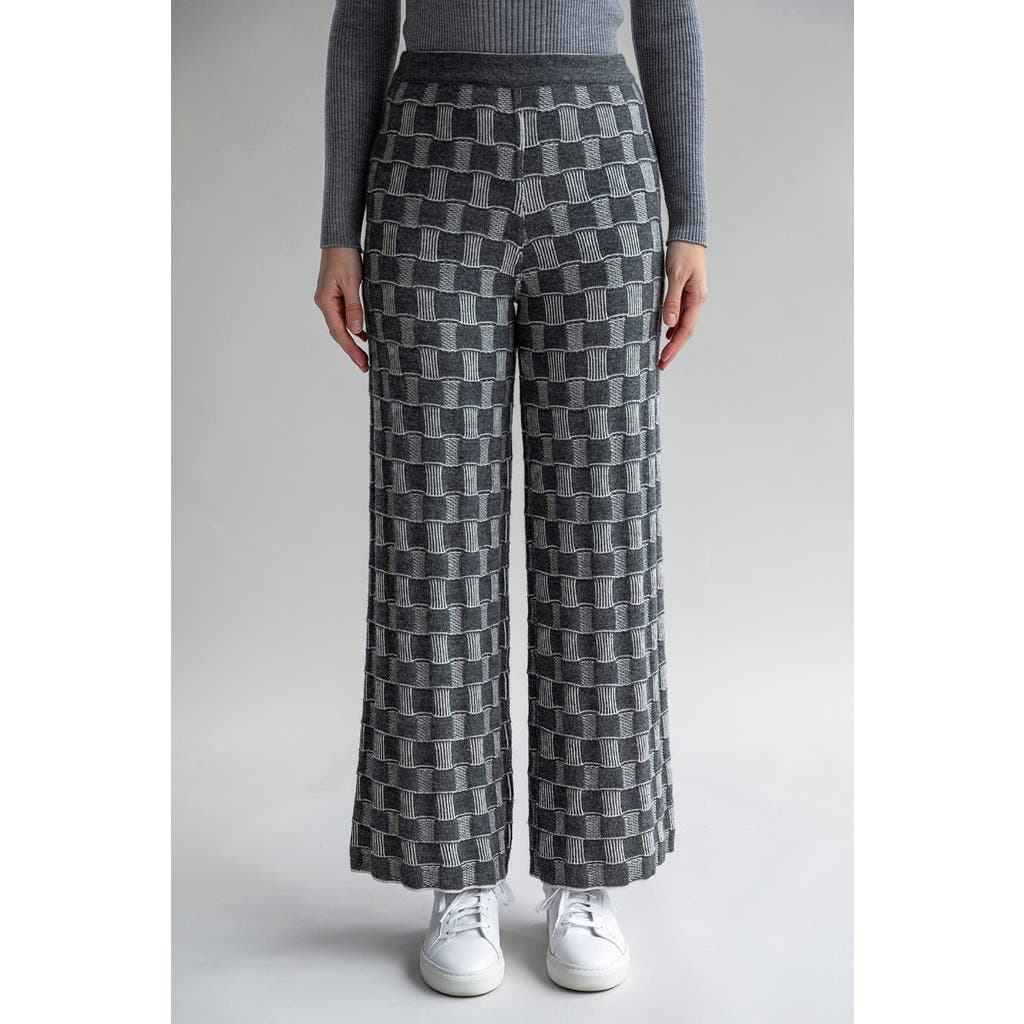 Sskein Zoe Trousers In Grey Ivory