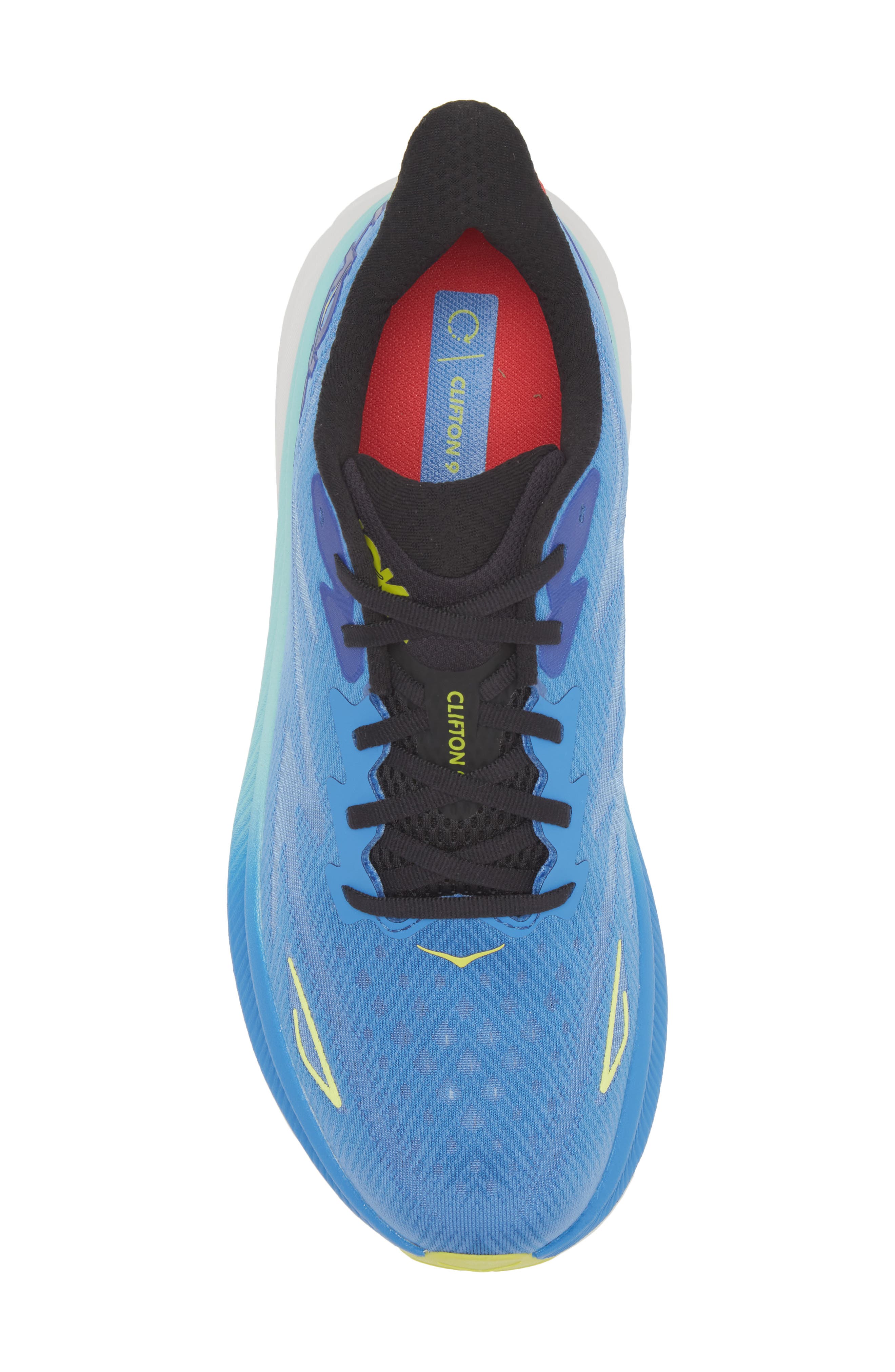 HOKA Clifton 9 Running Shoe, Alternate, color, Virtual Blue / Cerise
