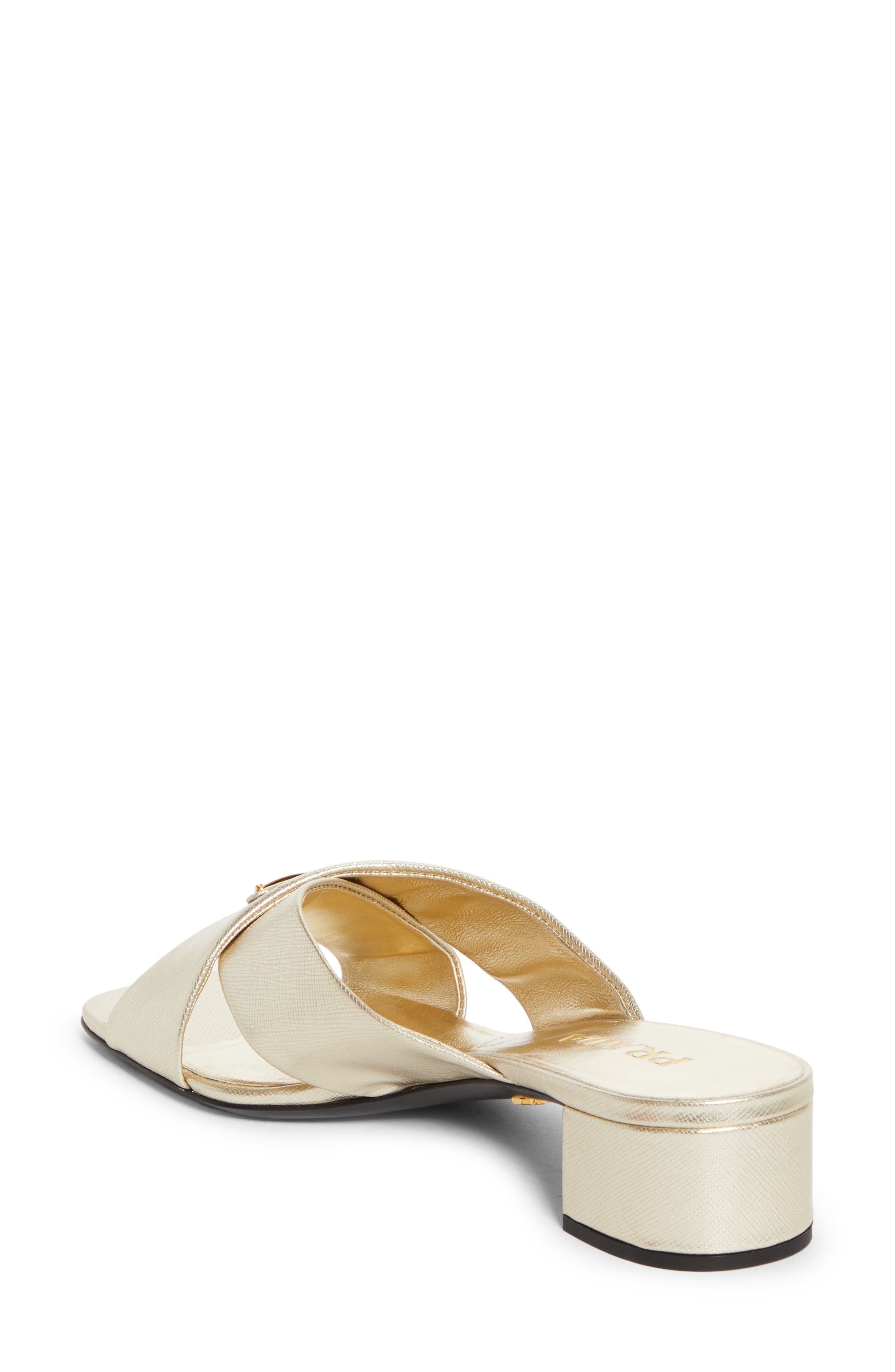 Block Heel Square Toe Sandal - image 4
