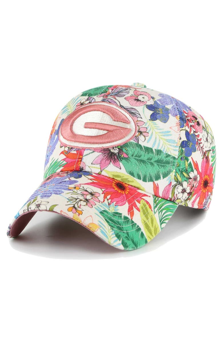 '47 Women's '47 Natural Georgia Bulldogs Pollinator Clean Up Adjustable Hat, Main, color, 