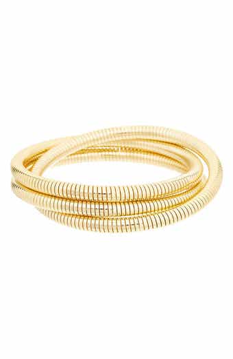 Twist Omega Stretch Bracelet