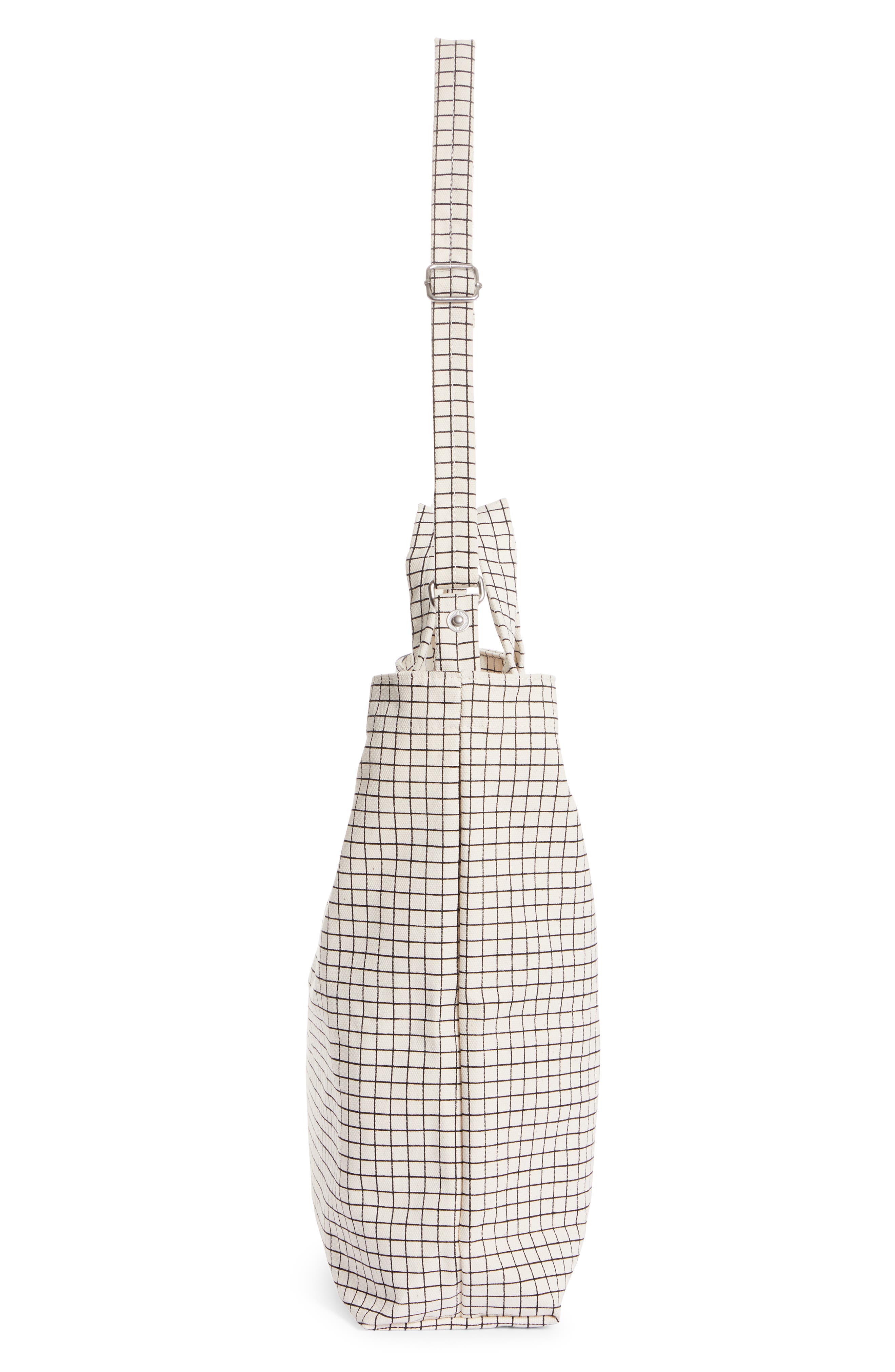 Duck Bag Canvas Tote, Alternate, color, NATURAL GRID