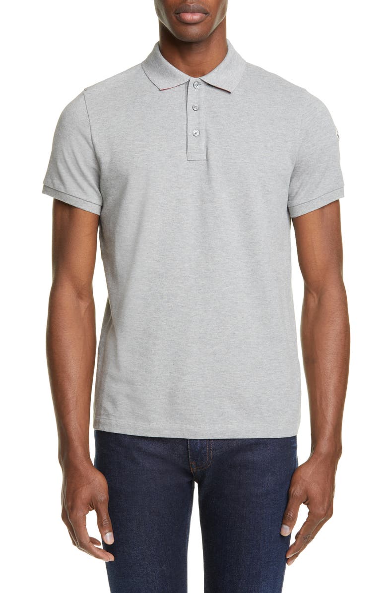 Moncler Maglia Piqué Polo, Alternate, color,