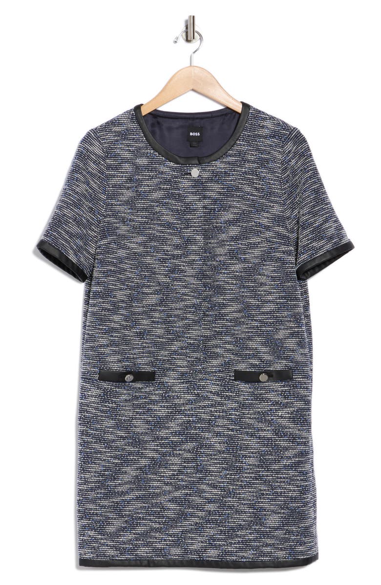 BOSS Dotira Knit Dress, Alternate, color, Open Miscellaneous