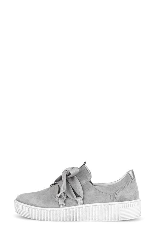 Shop Gabor 63.333 Platform Sneaker In Stone