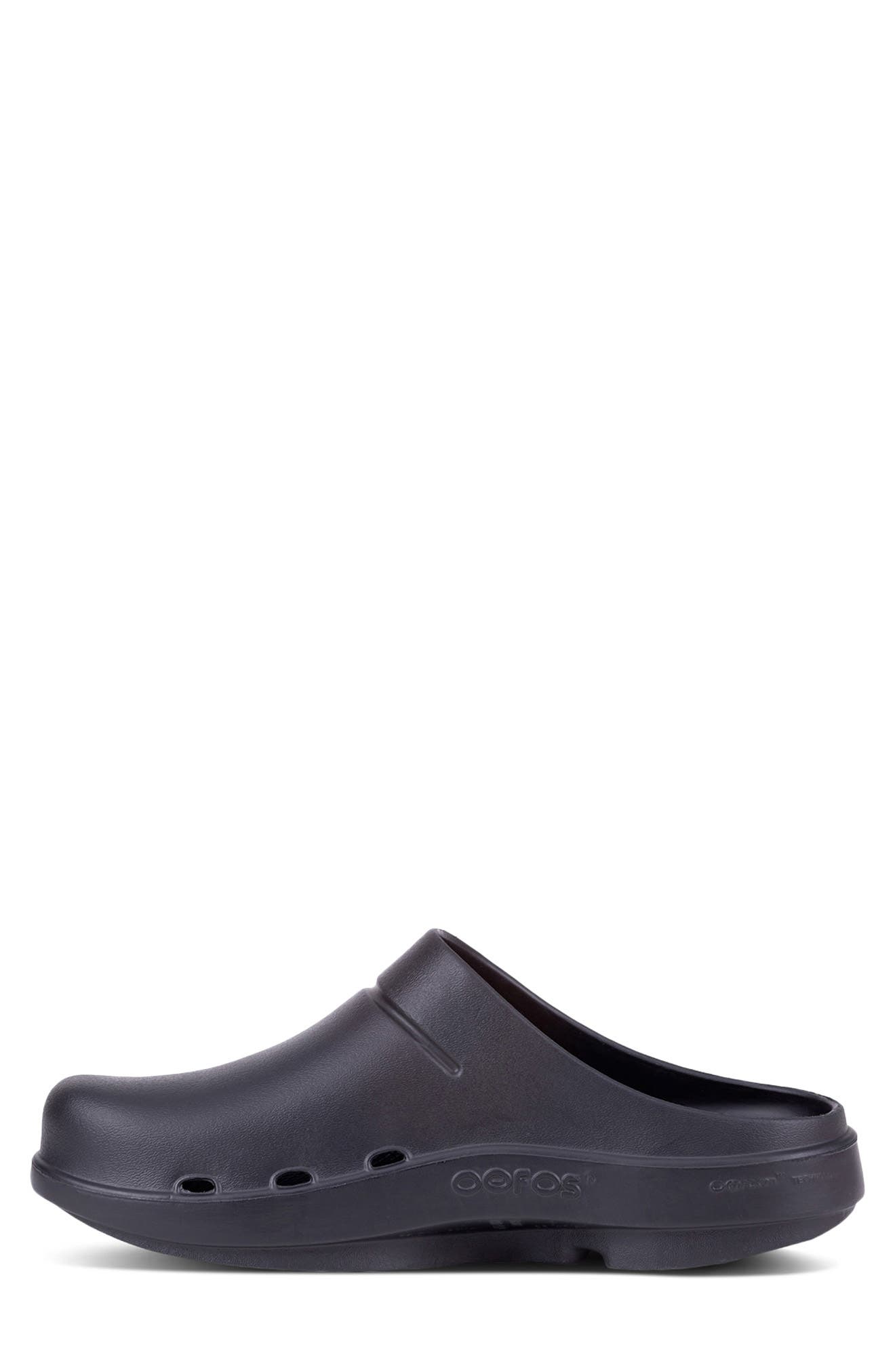OOcloog Clog, Alternate, color, BLACK