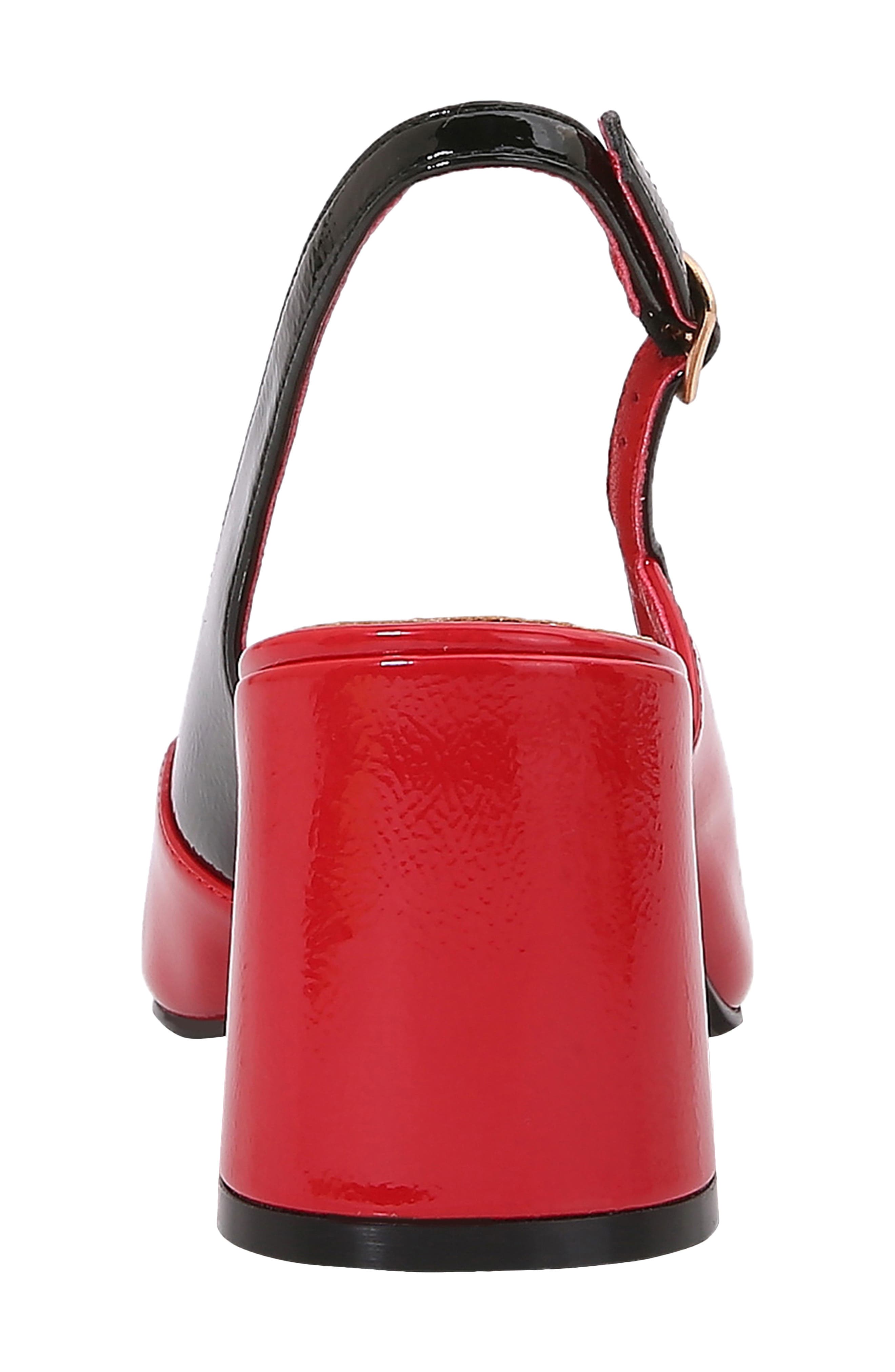 Regine Slingback Pump, Alternate, color, RED MULTI