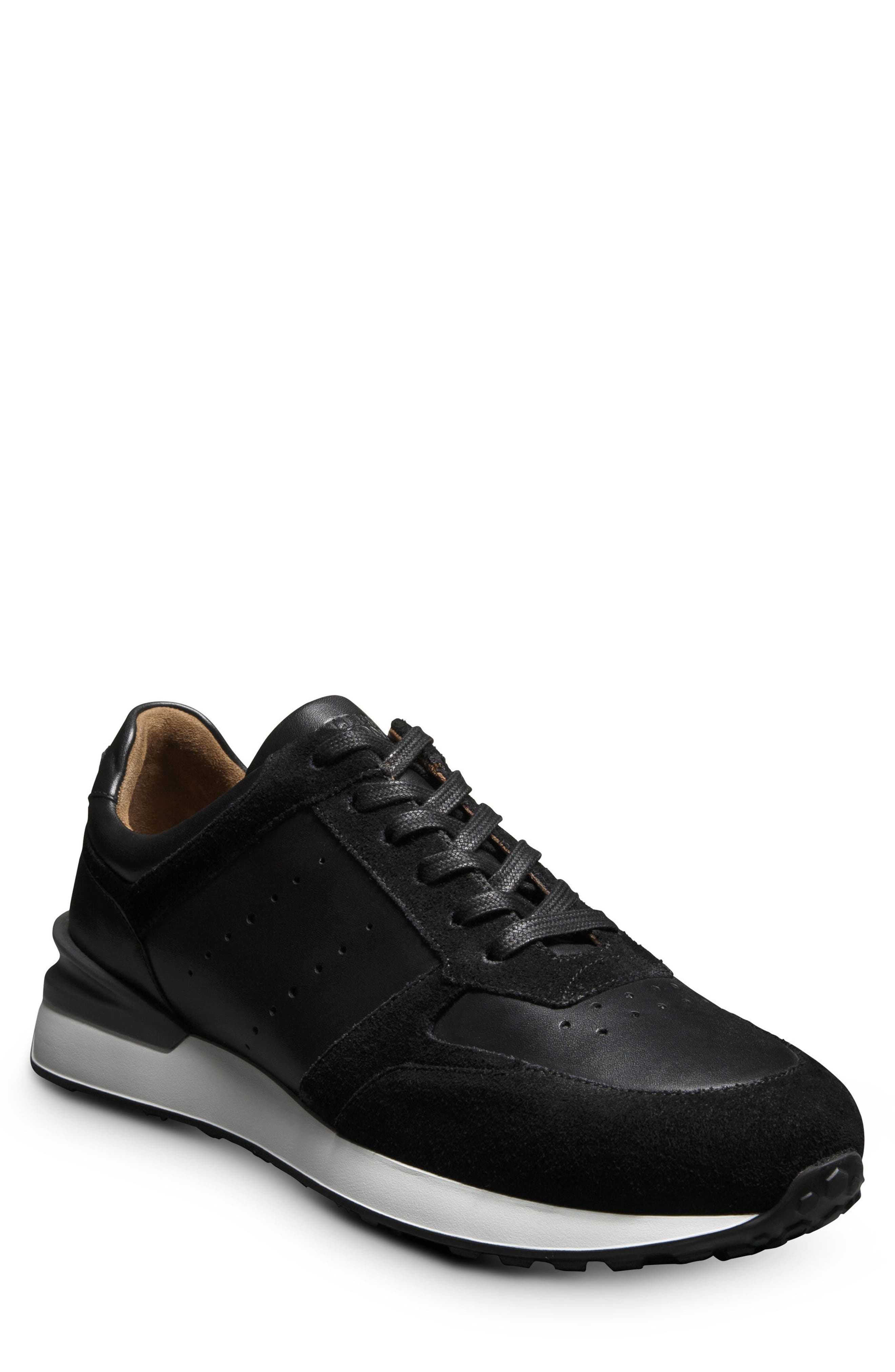 Allen Edmonds Emmett Leather Sneaker, Main, color, 