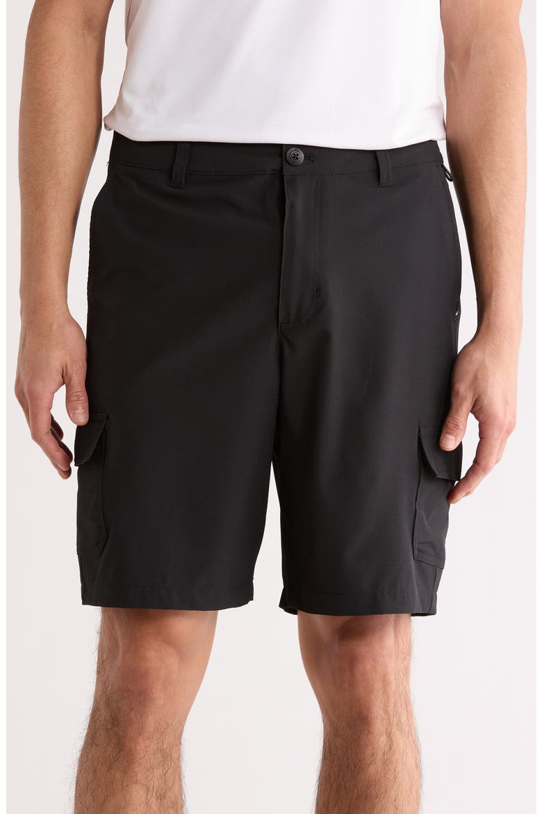 Aqua Ripstop Cargo Shorts, Main, color, ANTHRACITE