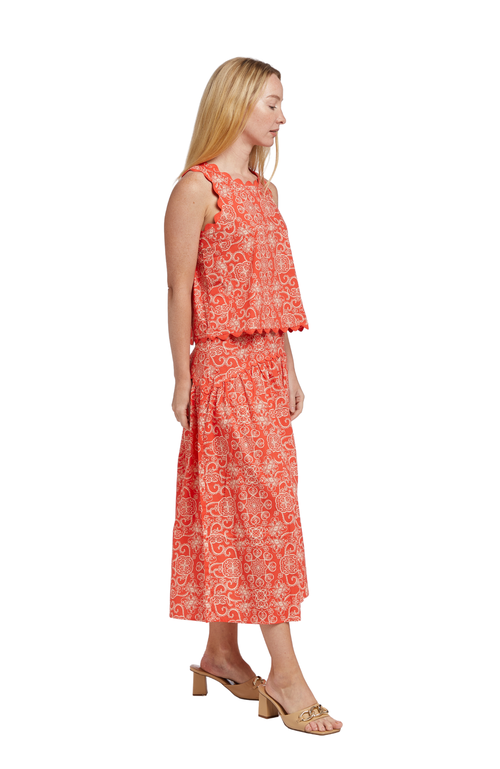 Taylor Tillman Josephine Skirt In White