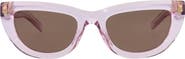 Gucci 51mm Cat Eye Sunglasses