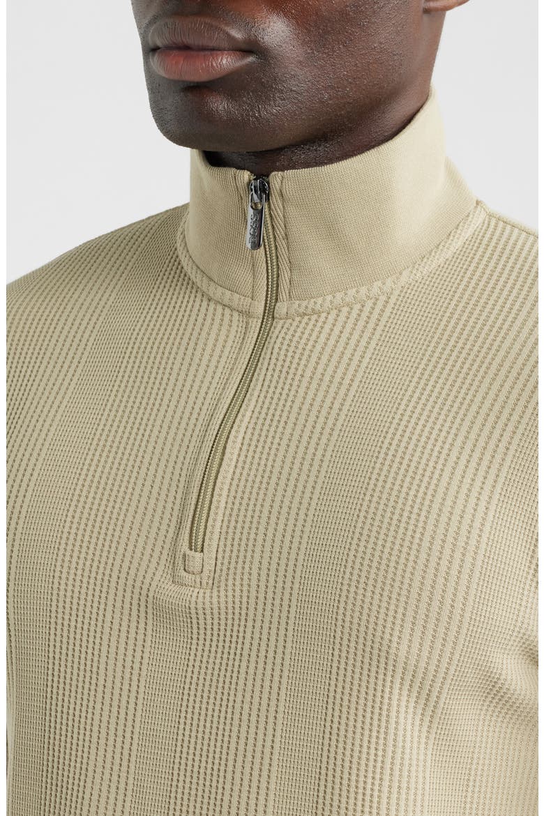 Structure Quarter-Zip Pullover, Alternate, color, LIGHT/ PASTEL GREEN