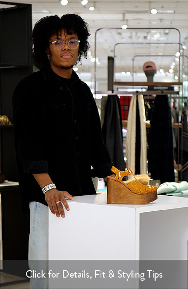 Fisherman Jelly Wedge Sandal, sales video thumbnail