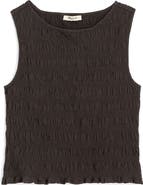 Madewell Smocked Tank Top