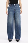 Bayeas High Waist Straight Leg Jeans