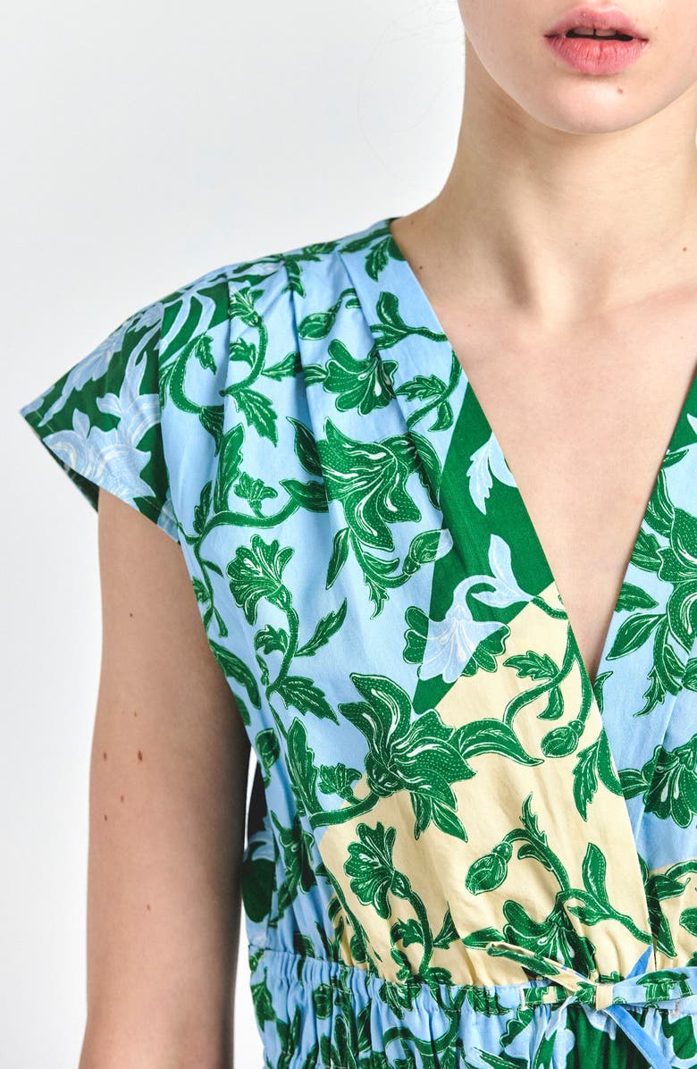 Derek Lam 10 Crosby Fatima A-Line Dress, Alternate, color, 