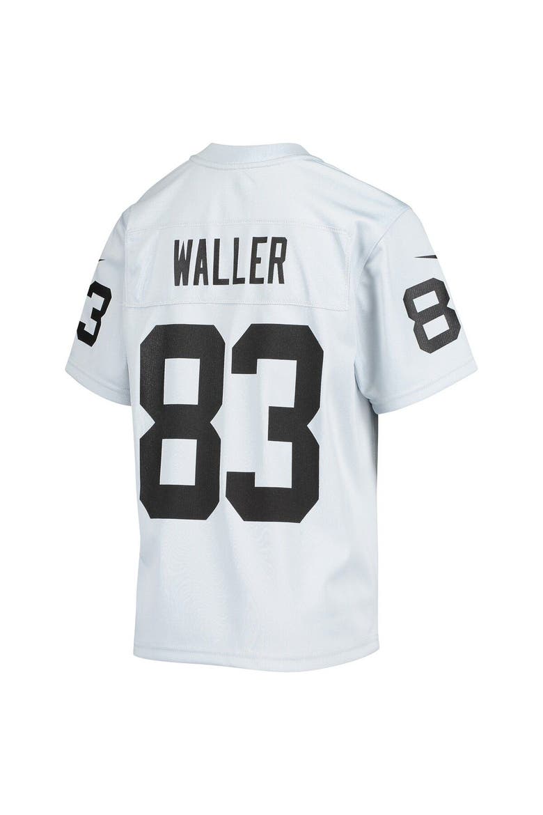 Youth Nike Darren Waller Silver Las Vegas Raiders Inverted Team Game Jersey, Alternate, color, Silver