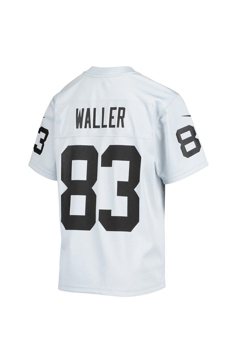 Nike Youth Nike Darren Waller Silver Las Vegas Raiders Inverted Team Game Jersey, Alternate, color,