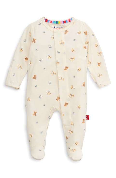 Lullaby Lane Print Footie (Baby)