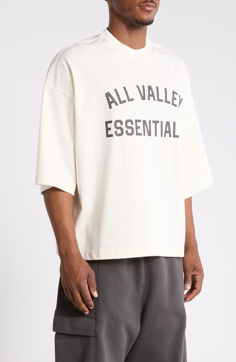 Fear of God Essentials Merch Cotton Graphic T-Shirt, Alternate, color, Ivory