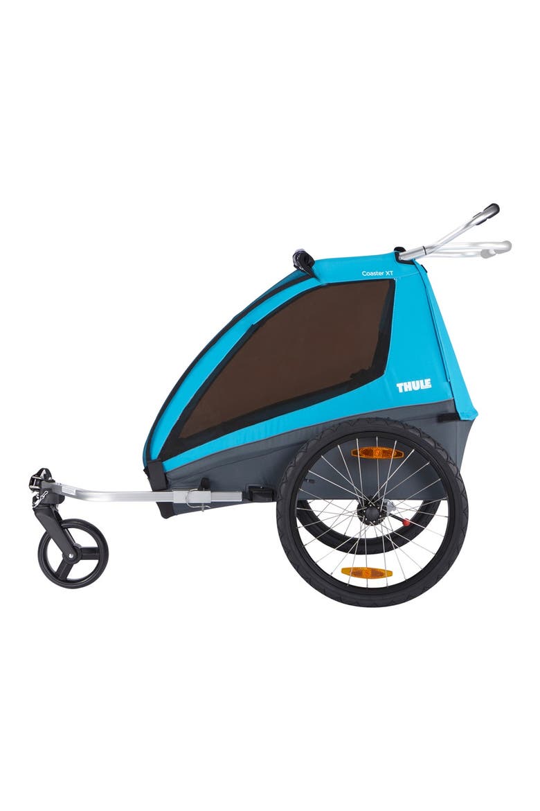 Coaster XT Double Seat Bike Trailer, Alternate, color, BLUE