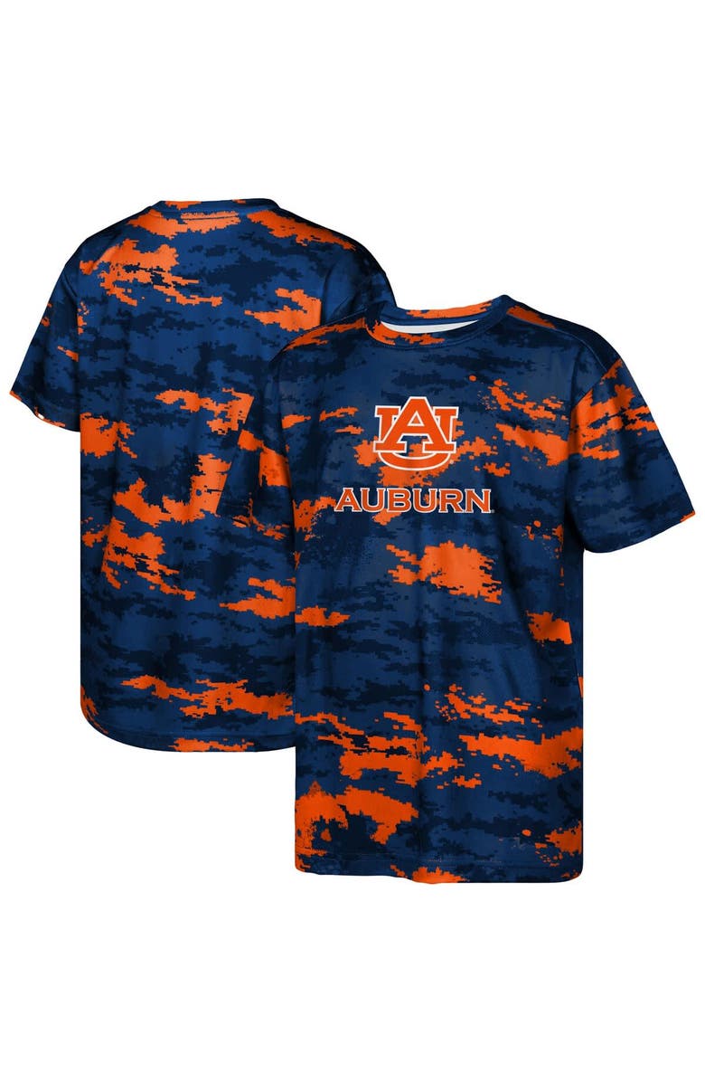 Outerstuff Youth Navy Auburn Tigers Scrimmage Sublimated T-Shirt, Main, color, 