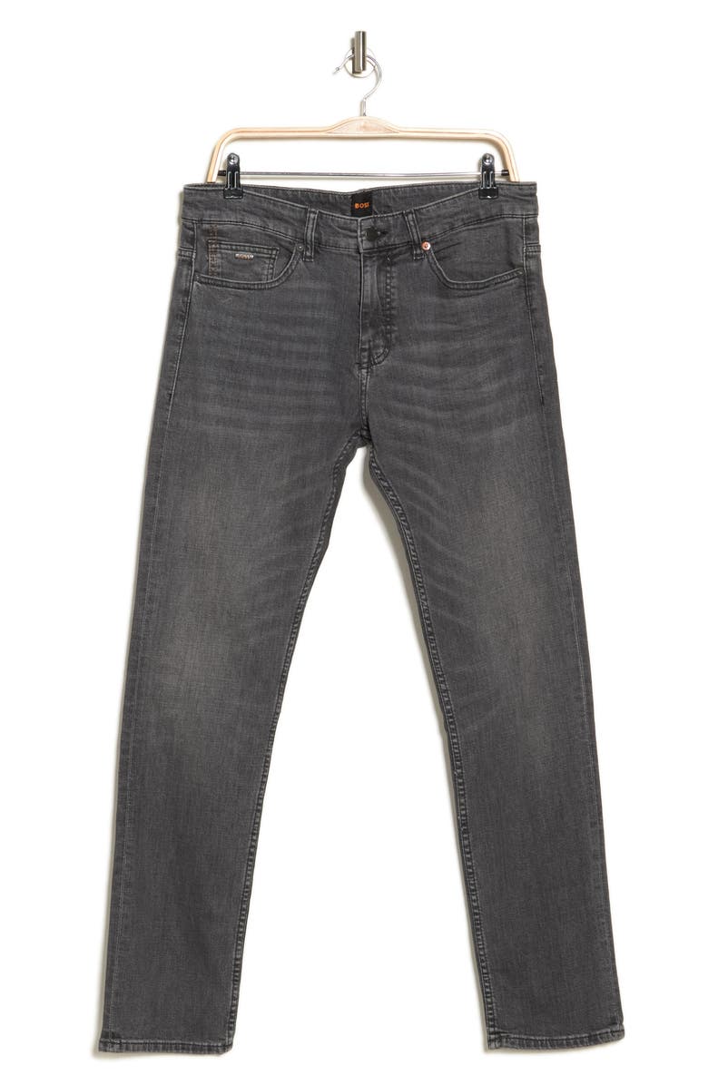 BOSS Delaware Straight Leg Jeans, Alternate, color, 
