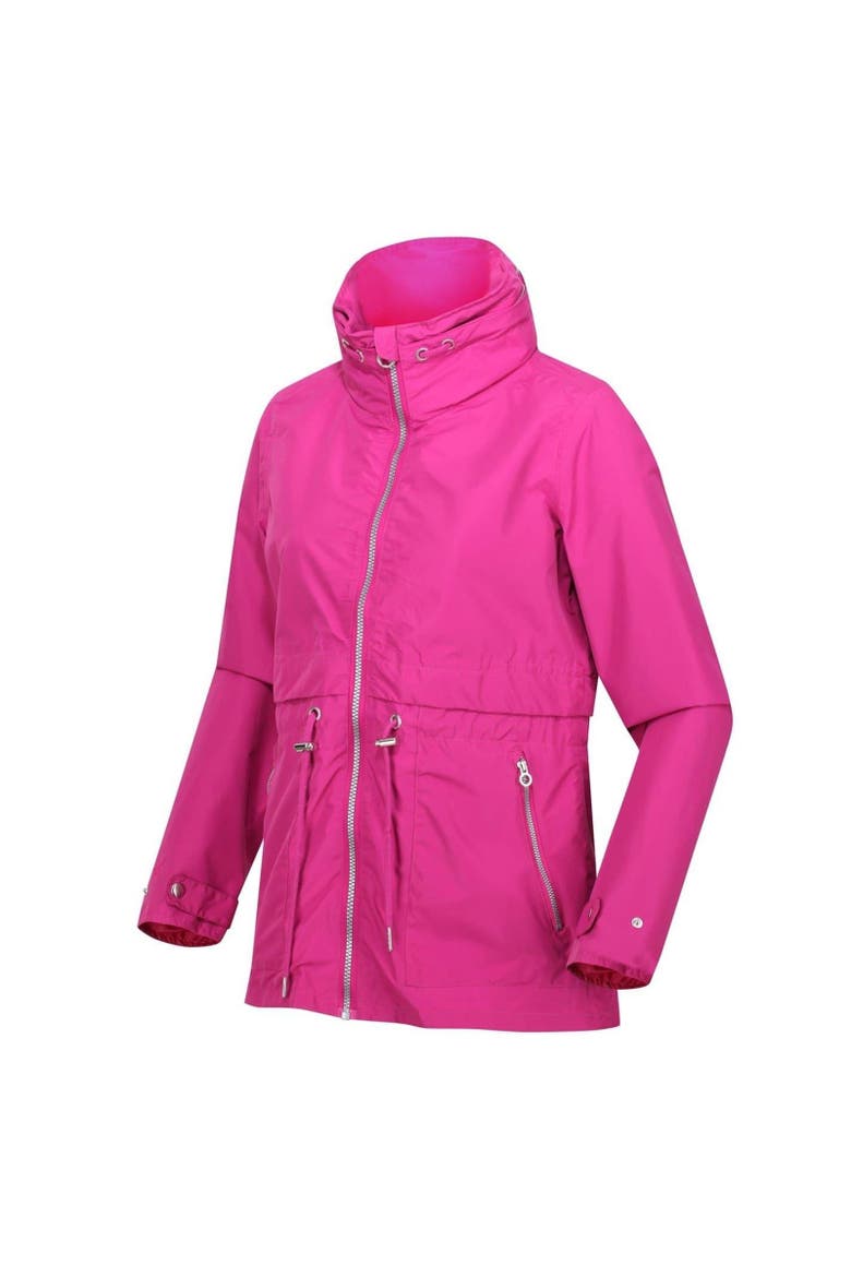 Nadira Raincoat, Alternate, color, Fuchsia