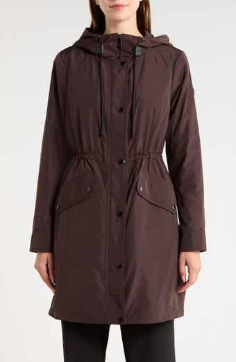 Hooded A-Line Coat