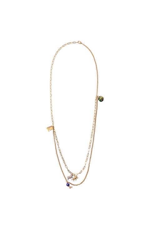 Charm Double Layer Necklace