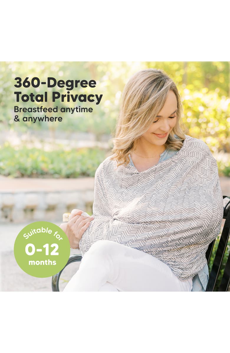 KeaBabies All-in-1 Multi-Use Cover, Alternate, color, Herringbone