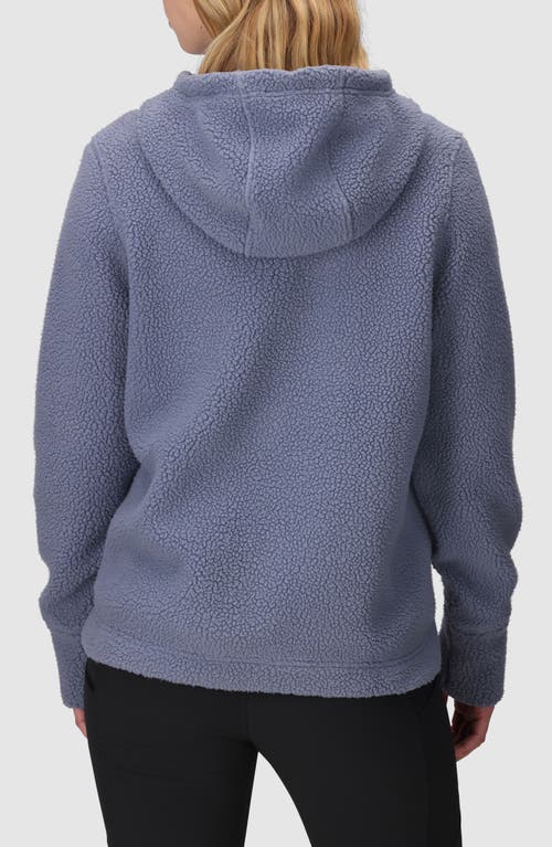 Outdoor Research Grayland High Pile Fleece Hoodie In Blue