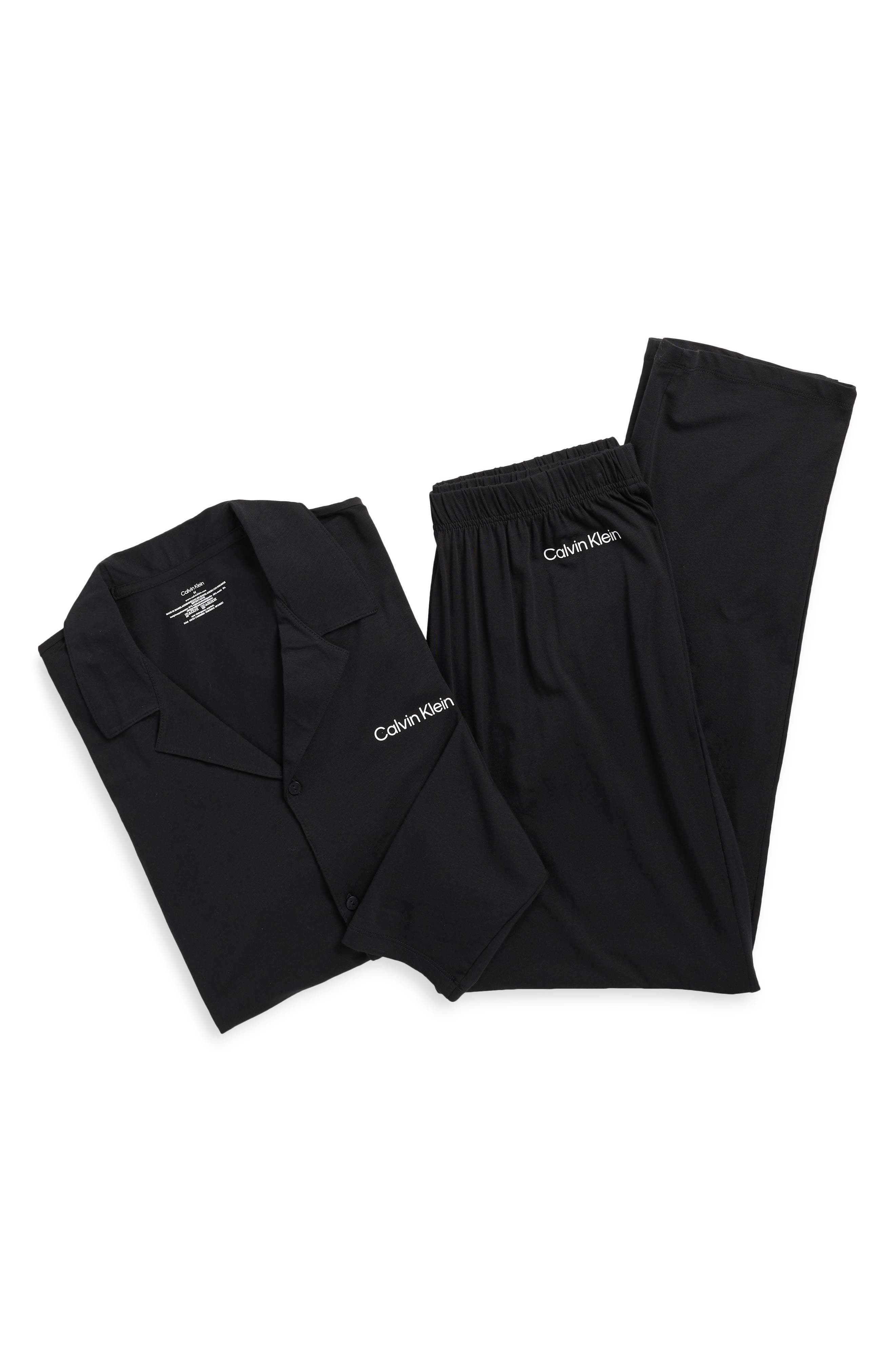 Calvin Klein Collared Logo Pajamas | Nordstromrack