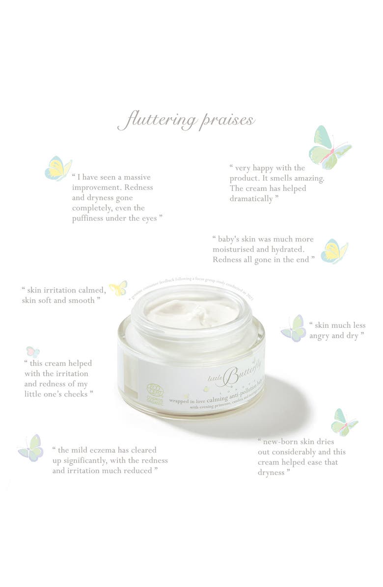 Little Butterfly London Wrapped in Love Calming Anti-Pollution Baby Face Cream 50ml, Alternate, color, Baby Face Cream 50Ml